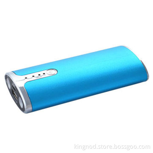 4,400mAh Power Bank with 5V/1A Output and LED Flashlight, Lithium Battery, Aluminum Cover
